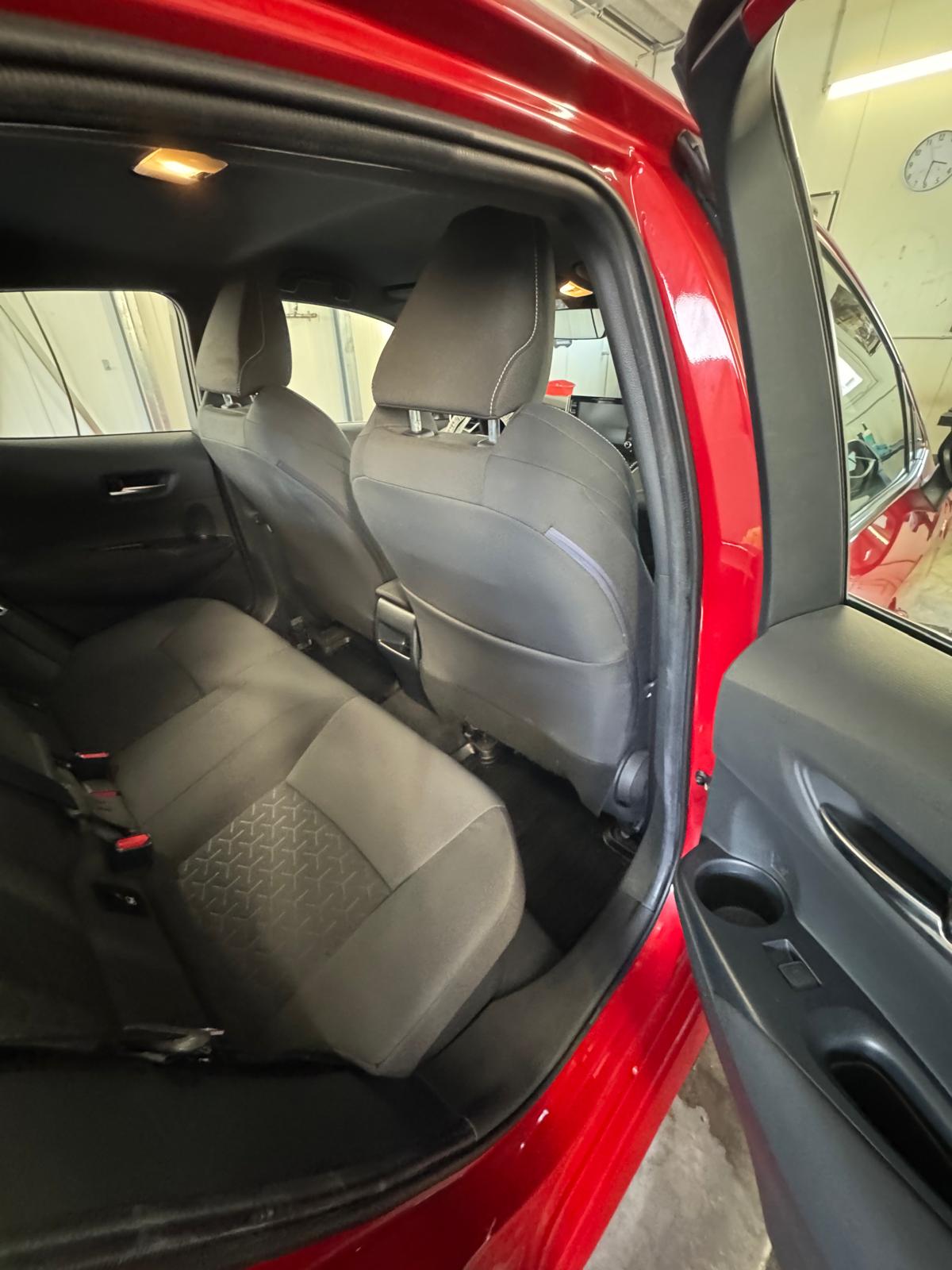 Toyota Corolla Rücksitze nach Reinigung