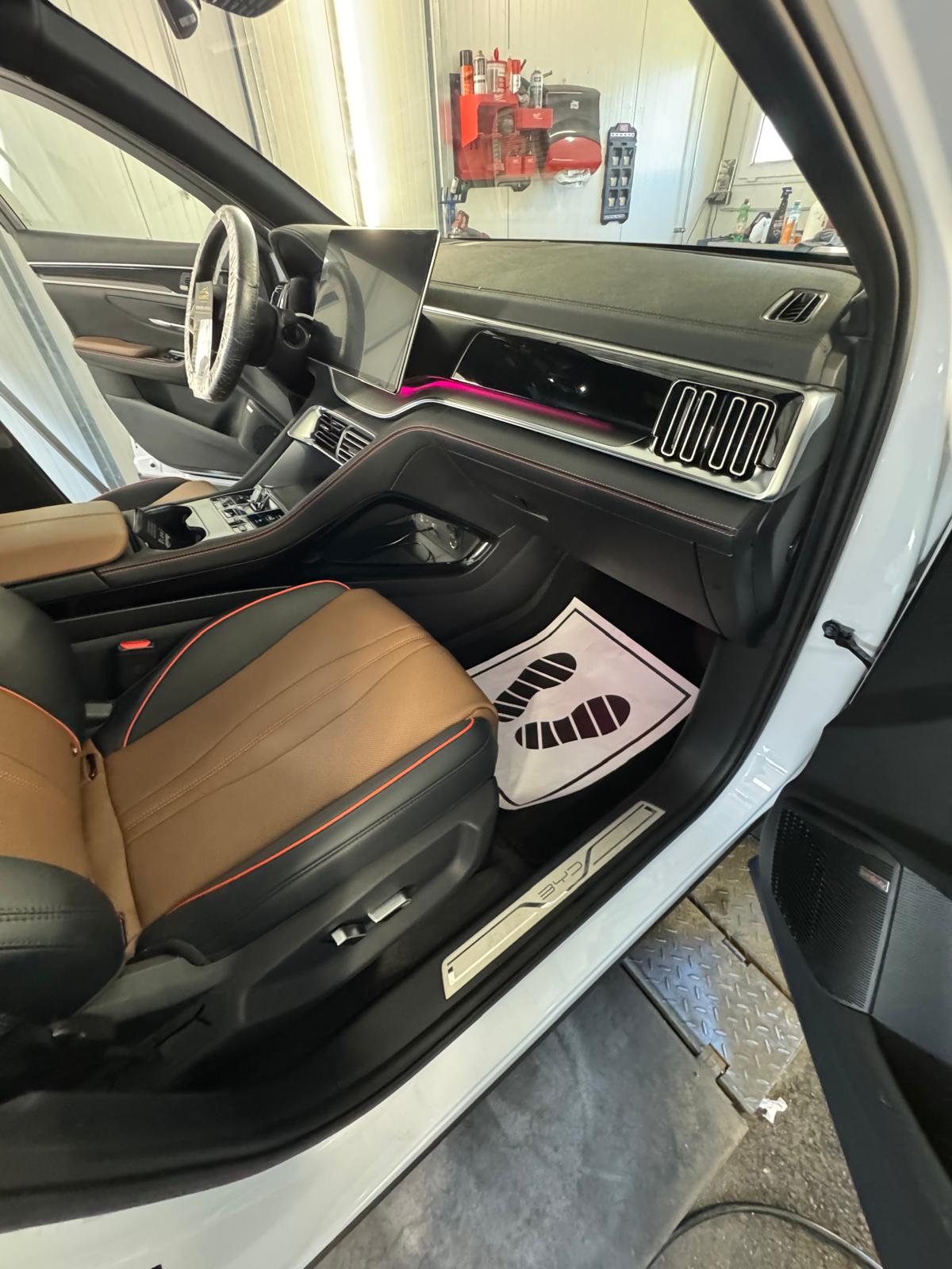 BYD Innenraum Beifahrerseite nach Reinigung